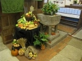 The Church decorated for Harvest Festival